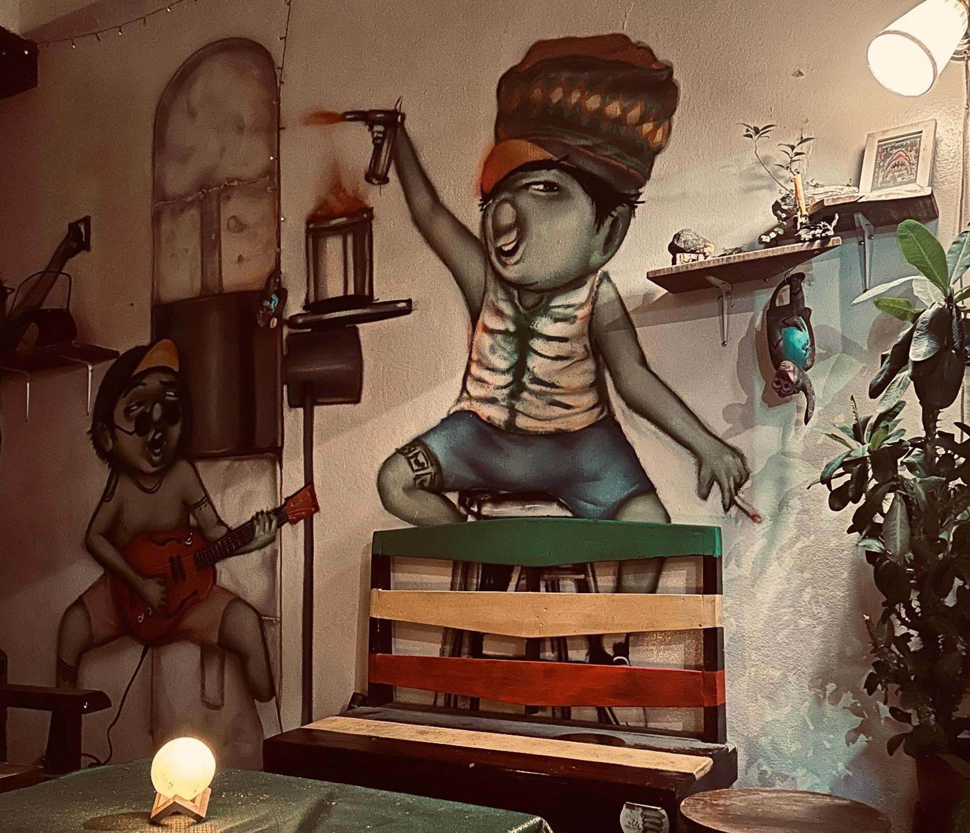 And Music Bar Bros Hostel Pai
